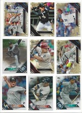 2016 TOPPS SERIES 1,2 & UPDATE PARALLEL's - GOLD #d/2016 or RAINBOW FOIL -U PICK