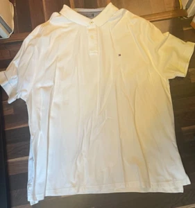 Tommy Hilfiger Polohemd weiß 5XL - Bild 1 von 2