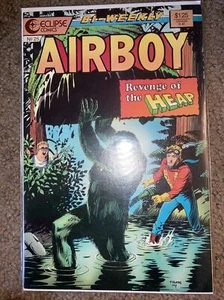 ECLIPSE COMIC BOOK JULY 1987 AIRBOY REVENGE OF THE HEAP NO.25 FORESTVILLE CAL. - Picture 1 of 1