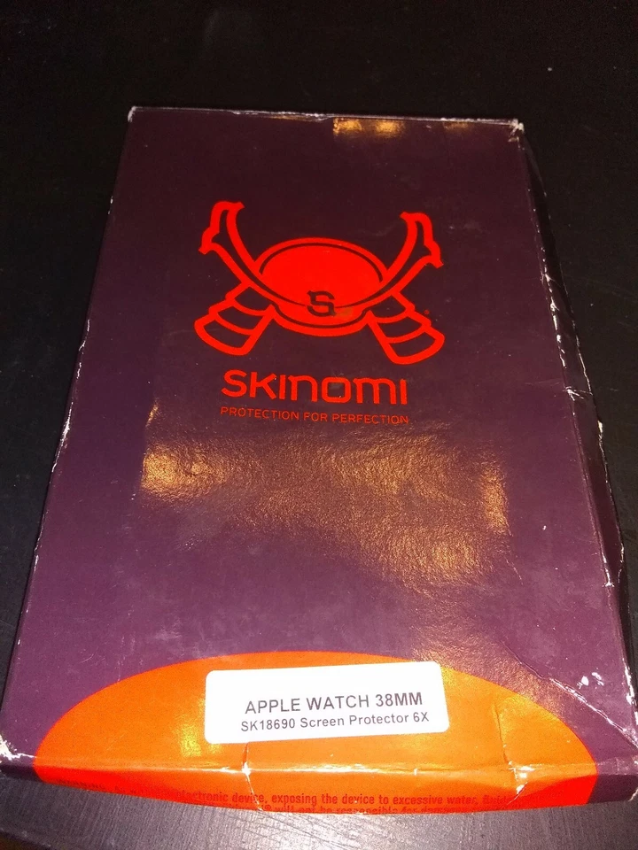 Skinomi (Pack de 6) de Protectores de Pantalla Transparentes para Apple Watch 38mm Serie 2 Foto 1 de 3