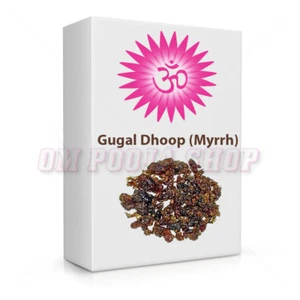 Gugal Dhoop ( Myrrh ) - 100gms Om Pooja Shop - Picture 1 of 1