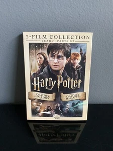 Harry Potter and the Deathly Hallows Parts 1 and 2 DVD 2010/2011 - Picture 1 of 2