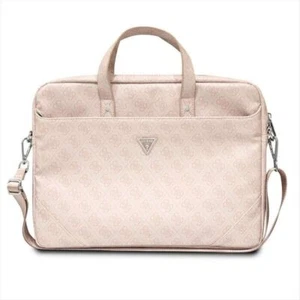 Guess Torba Universelle Notebook 16" Tasche Saffiano 4G Triangle Logo - Picture 1 of 3