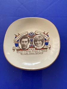 👑Prince Charles & Princess Diana Marriage Commemorative Plate July 29 1981 - Picture 1 of 4