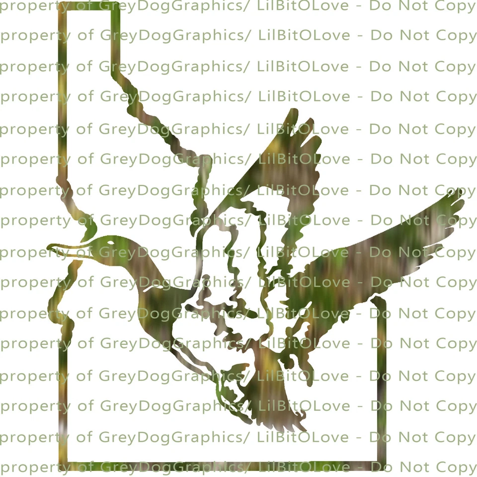 AVERY Camouflage Camo Idaho ID Duck Hunter Hunting Vinyl Decal Sticker Fowl Drakes Car