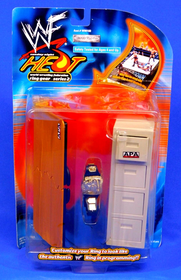 WWF RARE Sunday Night Heat Ring Gear Series 2 From Jakks Pacific 2001 T730