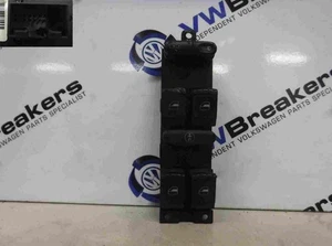 Volkswagen Golf MK4 1997-2004 Drivers OSF Front Window Switches Panel 1j4959857 - Picture 1 of 2