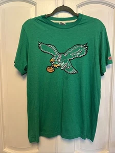 T-shirt Philadelphia Eagles NFL Homage Kelly verde grafica logo uomo L - Foto 1 di 5