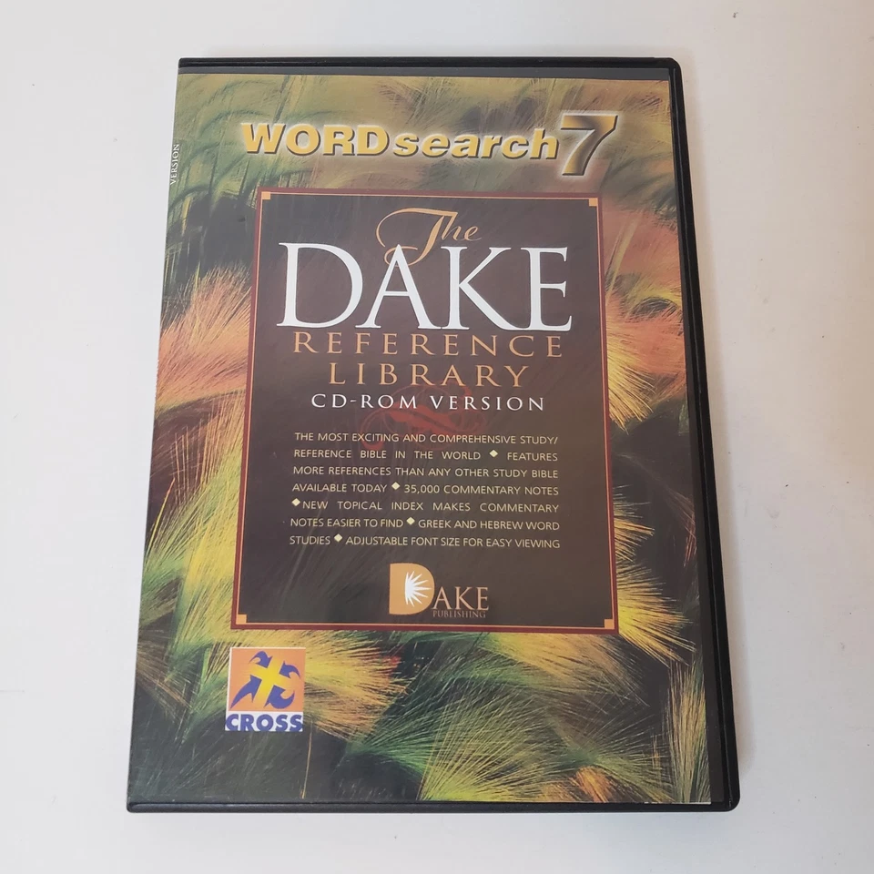 Справочная библиотека Dake версия CD-ROM поиск слов 7 христианская Библия - Изображение 1 из 4