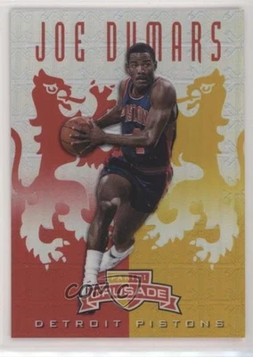 2012-13 Panini Crusade Crusade Red /99 Joe Dumars #87 HOF - Image 1 of 2