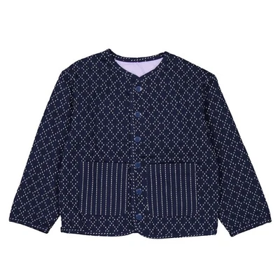 Chaqueta reversible acolchada con retazos Kenzo para niños Foto 1 de 4