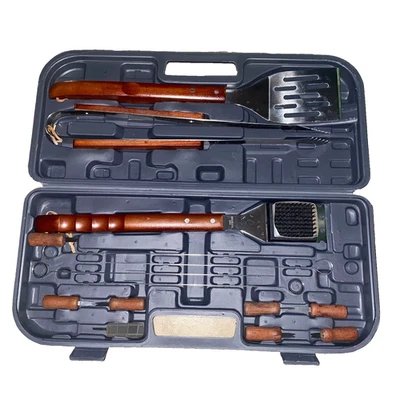 Chefmate BBQ tool set Spatula Tongs - Image 1 of 4