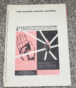 Sacred Organ Journal, 6 Issues from 1969 & 1970, Lorenz Publication - Picture 1 of 1