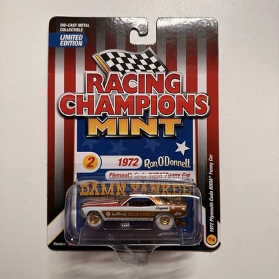 2025 Racing Champions Mint 1972 Plymouth Cuda NHRA Funny Car Gold Strike Chase Foto 1 de 4