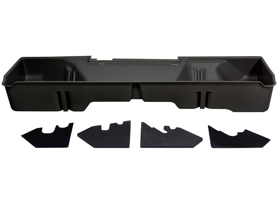 DU-HA Dark Grey Underseat Storage Case Fits 08-13 Silverado/Sierra Extended Cab - Image 1 of 4