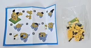 Nano Blocks Pokemon Pikachu Mini Building Playset UNOPENED BAG OF PIECES - Picture 1 of 2