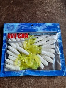 Got-Cha 4" Curltail Grub 20pk Tournament Quality Fishing Lures - Picture 1 of 3