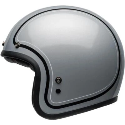 Capacete Bell Custom 500 3/4 face aberta vintage retrô motocicleta DOT XS-2XL - Imagem 1 de 4
