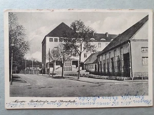 AK Nauen Parkstraße mit Oberschule Schule - Picture 1 of 3
