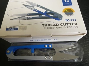 12 NEW Big 5” Snippers Thread Cutter, Clipper, Seam Ripper, Trim Scissors Sewing - Picture 1 of 6