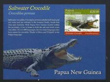 Papua Nuevo Guinea 2020 Agua Salada Cocodrilos Nuevo sin Montar, MNH