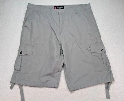 Pantalones Cortos Carga Southpole Para Hombres 42 Gris Y2K Hip Hop Patinador Suelto Foto 1 de 4