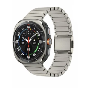 Opaska ze stopu tytanu Norman Klamra do Galaxy Watch Ultra 47mm Metalowa opaska na rękę - Zdjęcie 1 z 22