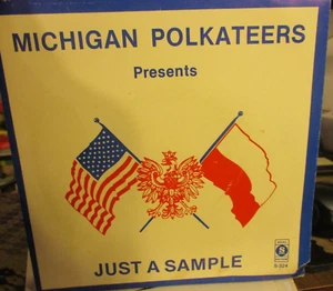 1981 THE MICHIGAN POLKATEERS Just A Sample 4 Track 7" Sound 324 Polka NM/VG+ - Picture 1 of 3
