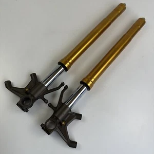 Kawasaki ZX6R 636 2006 Front forks left right pair 440750109 - Picture 1 of 11