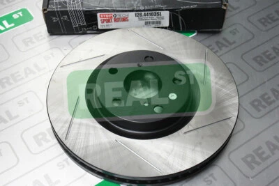 StopTech Sport Slotted Brake Rotor Front Left for Supra Turbo 93-98 2JZ-GTE - Image 1 of 4