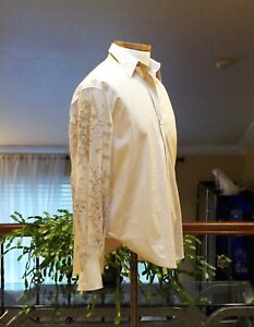 Brunello Cucinelli Women's Beige Long-Sleeve Poplin Blouse Shirt Top S