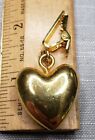 Big Heart Pendant Chunky Statement Heavy Women Fashion Jewelry H27