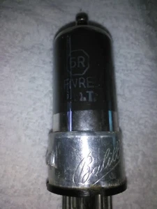 VALVOLA 6R, Zoccolo Metallo Balilla Anno 1942 ,nuova, originale, imballata. - Foto 1 di 6