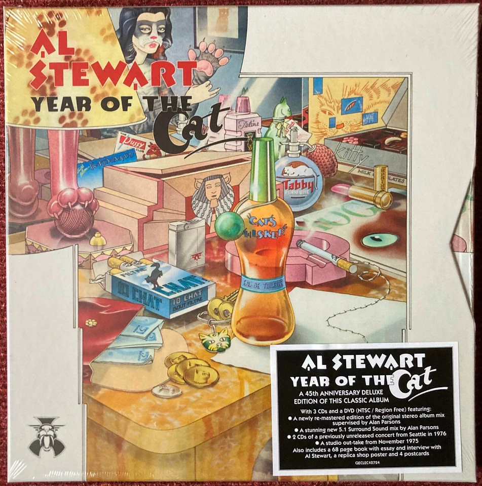 AL Stewart - Year Of The Cat 45th Anniversary Deluxe Edition CD With DVD