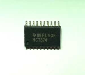 74HCT374 Octal D type Flip-Flop SOIC-20 Genuine Texas Ins. part tested x 1 pcs - Picture 1 of 1