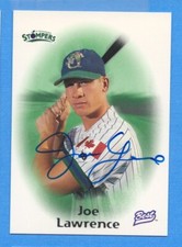 1998 Best Autograph Joe Lawrence St. Catharines Stompers