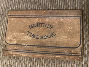 Southern Pacific Railroad Contractor Log Book 1902 - 1906 Handwritten Work Train - Picture 1 of 7