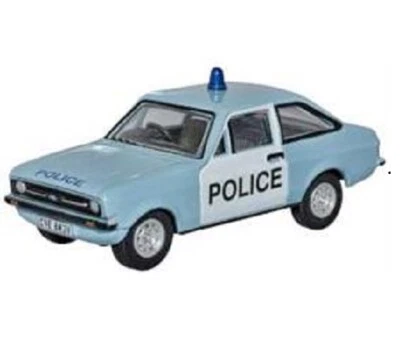 Oxford 76ESC004 - Ford Escort Mk2 Police - Échelle 1/76 - Gabarit 00 - T48 Poste - Photo 1/4
