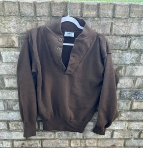Maglione Vintage Esercito Adulto 42-44 Maglione Uomo OD - Foto 1 di 3