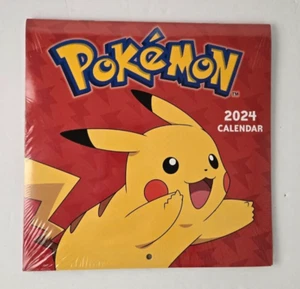 Calendario da parete 2024 Pokémon formato mini sigillato *SPEDIZIONE GRATUITA* - Foto 1 di 2