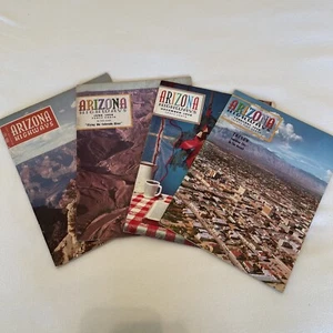 1957-1958 Arizona Highways Paperback Book Lot x4 - Picture 1 of 7
