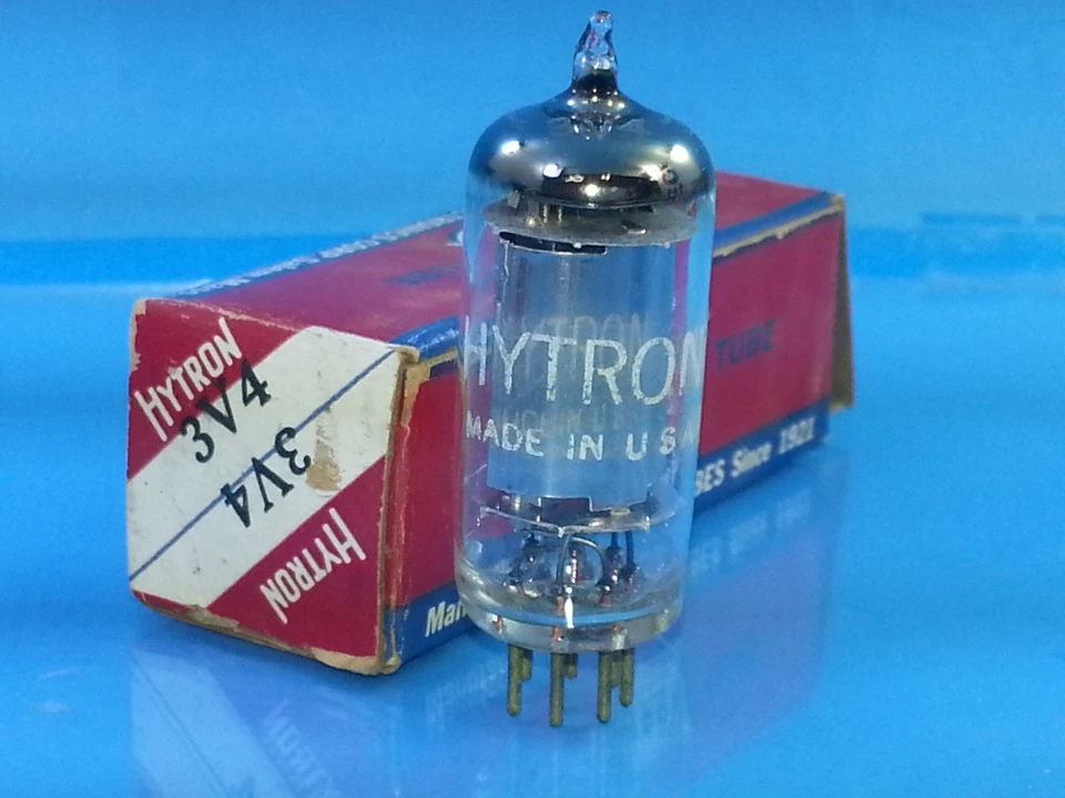 TUBO DE VACÍO CBS HYTRON 3V4 NUEVO EN CAJA H500 y 600 Zenith Transoceanic Foto 1 de 1