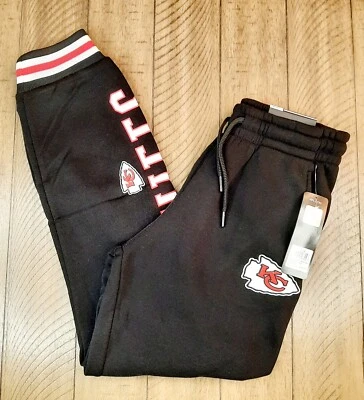 Vestuário de equipe Kansas City Chiefs Youth NFL ajuste confortável joggers-tamanho G (14/16) - Imagem 1 de 4