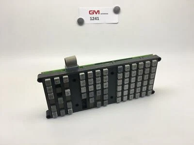 Siemens Sinumerik 840 Control Panel 6FX1146-1BA00 Keyboard Panel Stand B - Image 1 of 4