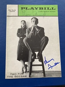 Henry Fonda - Anne Bancroft Duo Signed Playbill Cover OUTSTANDING - Bild 1 von 3