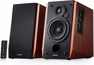 Altavoces activos estantería Edifier R1700BT con Bluetooth - marrón - Imagen 1 de 2