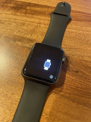 Apple Watch 7000 Series 42mm Space Gray Aluminum/ Sports band Black - Image 1 of 4