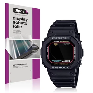 6x Film de protection d'écran pour Casio G-Shock DW-5600RL-1 protecteur clair - Photo 1/6