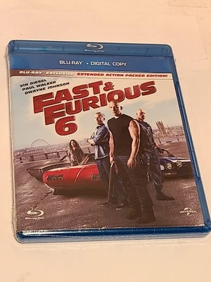 Fast & Furious 6 Blu-ray New Sealed Foto 1 de 2