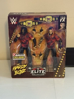 The Hardy Boyz WWE Mattel Elite Ringside Exclusive Mattel Jeff Matt Brood MOC - Image 1 of 2